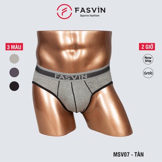 Quần lót nam fasvin MSV07.HN vải cotton chun dày dặn mềm mại co giãn dễ chịu