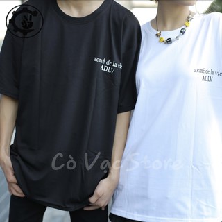 AO THUN ADLV BASIC LOGO, AO THUN NAM,NƯ FOM RÔNG TAY LỠ UNISEX CÁ TINH.....