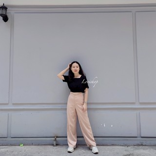Her croptop cột nơ sau Lovi