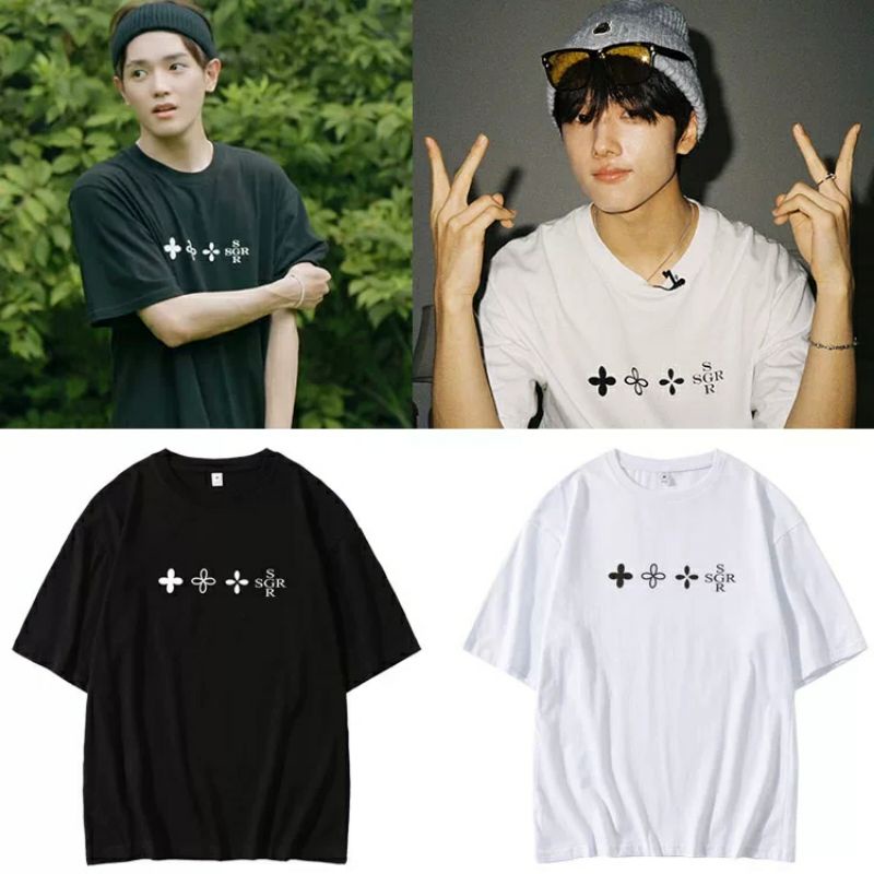 Áo phông SGR style basic giống Taeyong và Jisung NCT