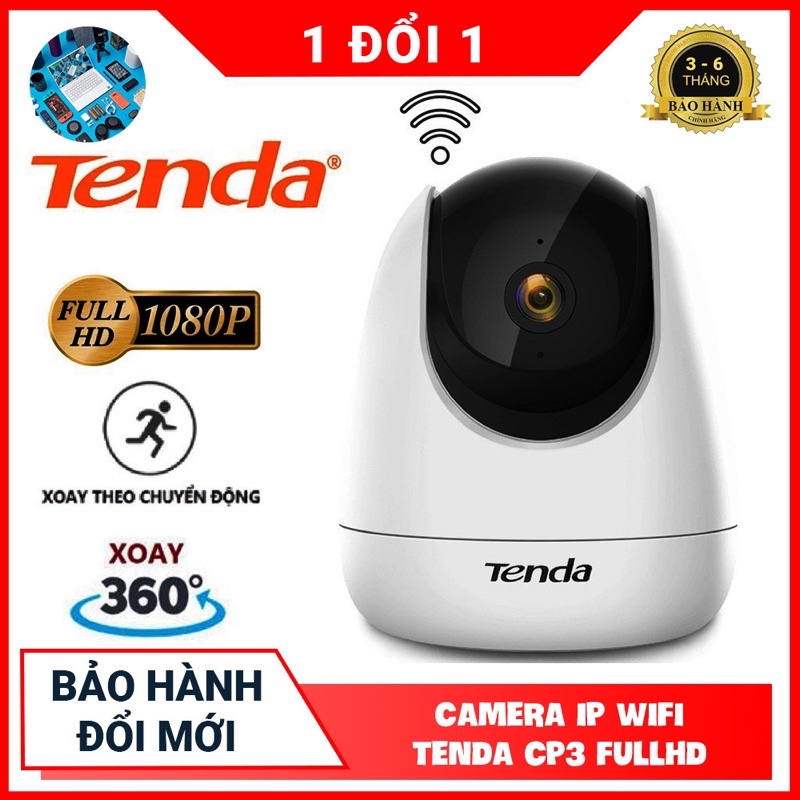 Camera IP Wifi Tenda CP3 1080P FullHD 360° | BigBuy360 - bigbuy360.vn