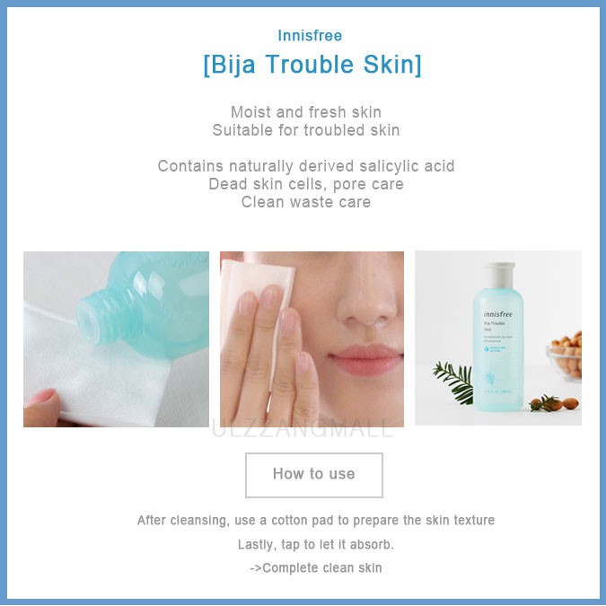 [INNISFREE] Bija Cica/Trouble Collection (Lotion,Skin,Mist,Balm,Gel,Foam)