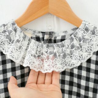 Váy thô Hàn Quốc kẻ caro