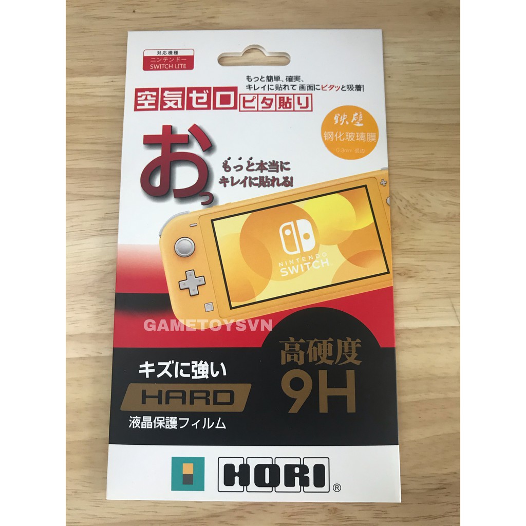 Kính Cường Lực Hori Cao Cấp 2.5D Cho Máy Nintendo Switch Lite