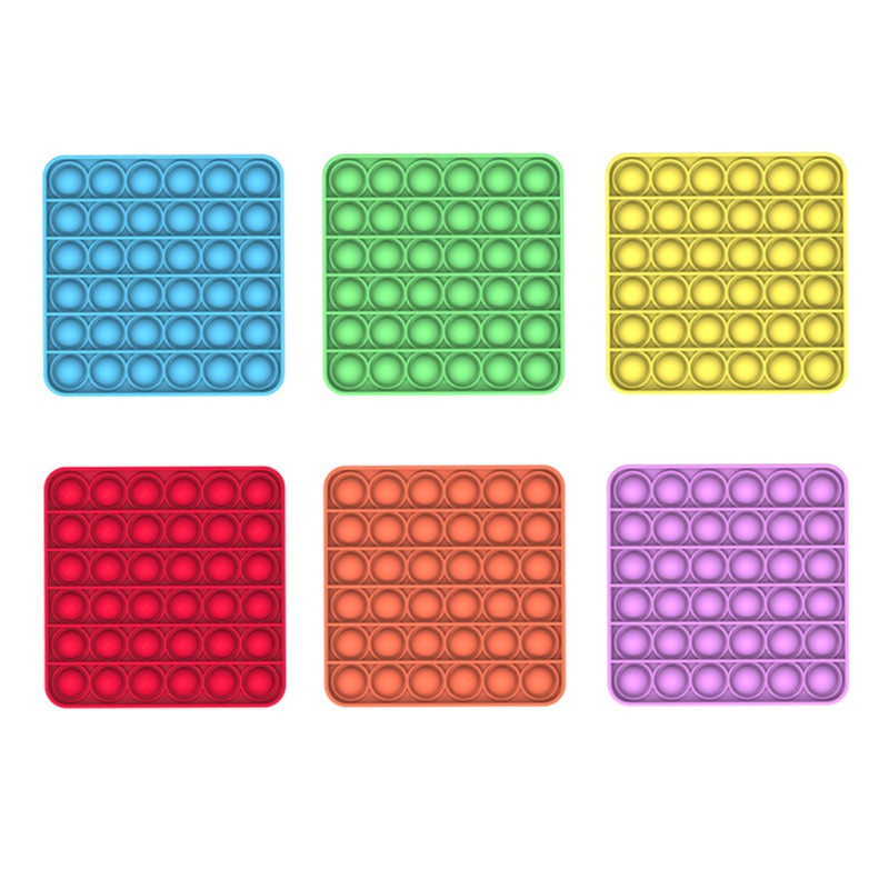 Đồ Chơi Bảng Nhấn Bong Bóng Giảm Căng Thẳng Hình Trái Tim Màu Sắc Tươi Sáng 5Inch
