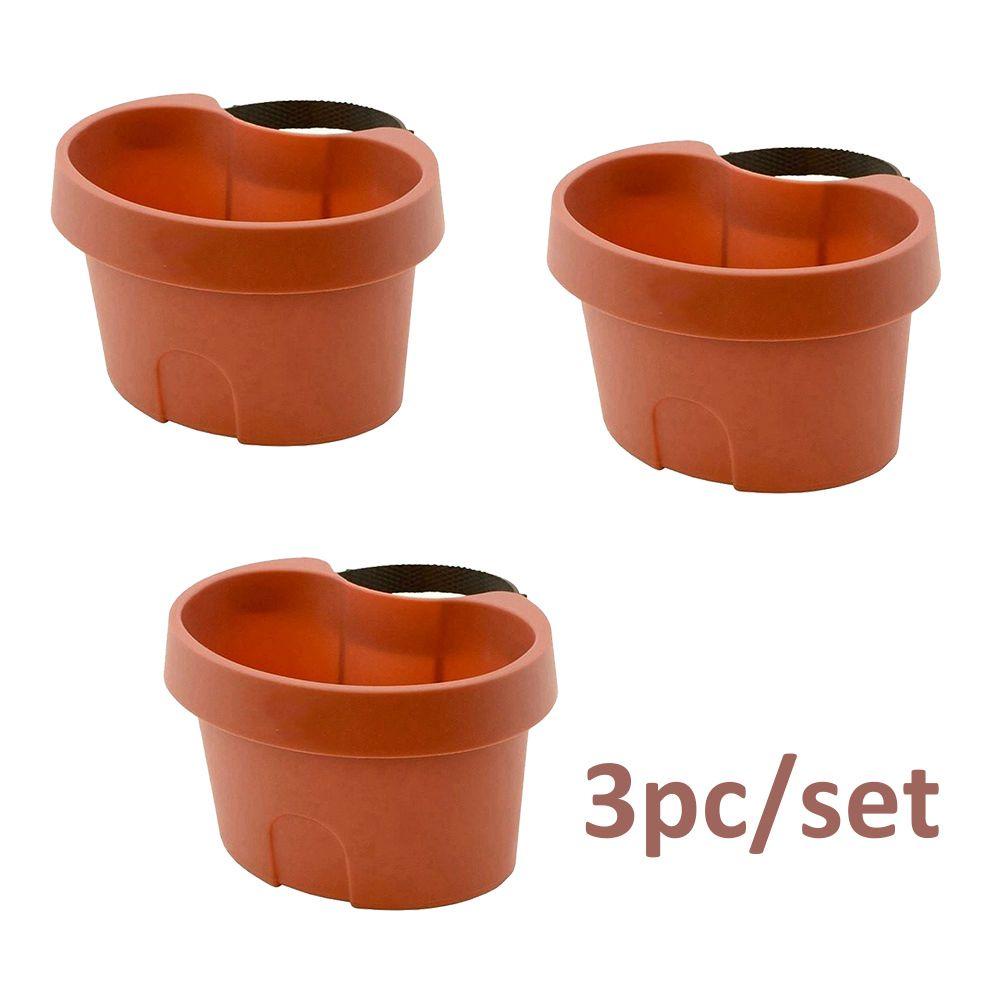 Set 3 Chậu Hoa Bằng Nhựa Sáng Tạo