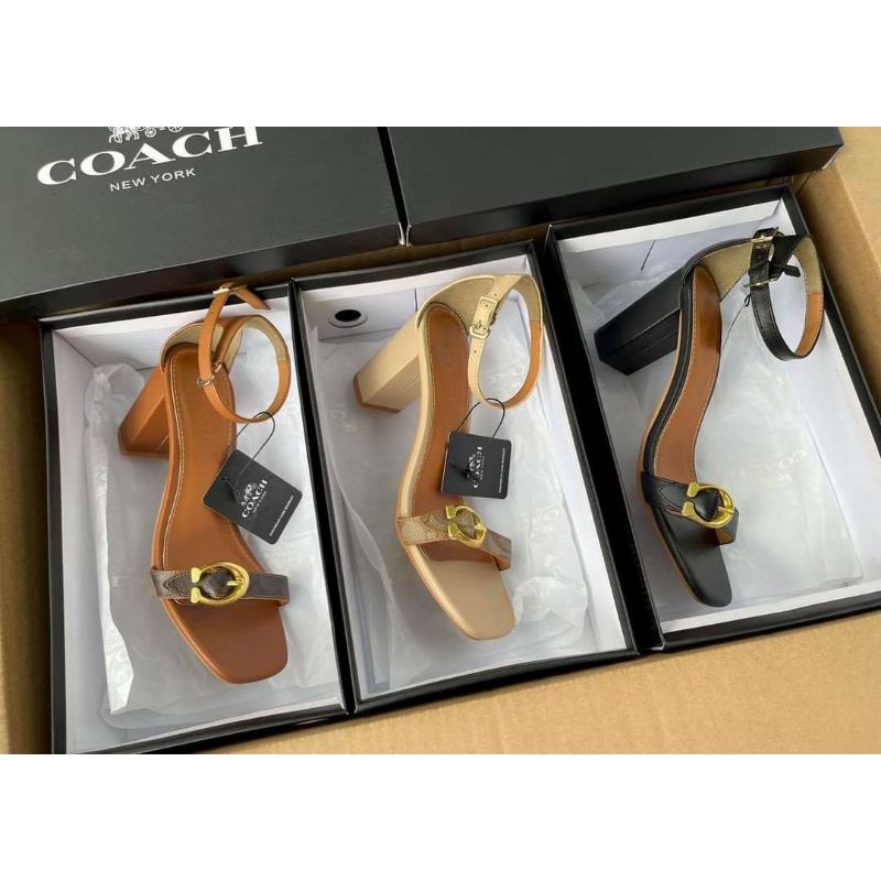 Giày Sandal Cao Gót - Sandal Nữ Xuất Xịn Coach