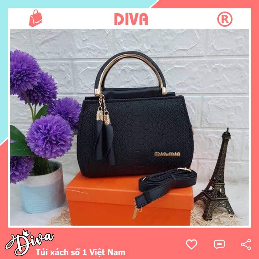 [Mã FAMAYWA2 giảm 10K đơn 50K] Túi Xách Nữ Đeo Chéo Trung Niên Xách Tay Kiểu Dáng Thanh Lịch Giá Rẻ DIVA TX0019
