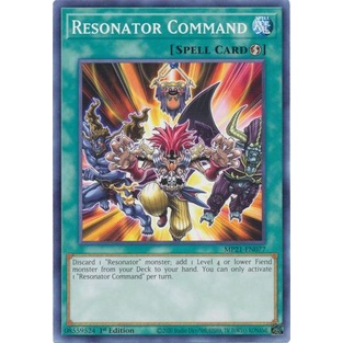 Thẻ bài Yugioh - TCG - Resonator Command / MP21-EN077'