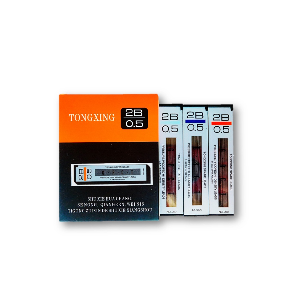 Ngòi chì 0.5 2B - Ruột Bút Chì Kim 0.5mm