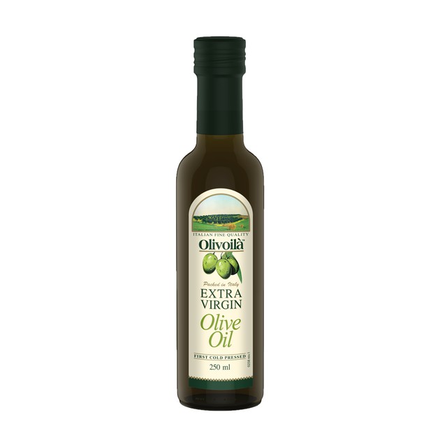 Dầu oliu olive nguyên chất olivoila extra virgin 250ml - ảnh sản phẩm 1