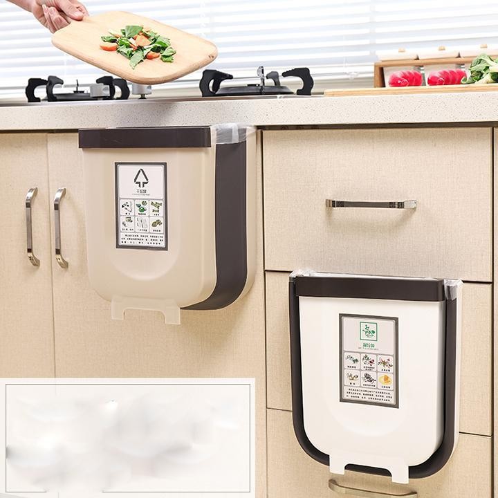 Thùng rác gấp gọn nhà bếp