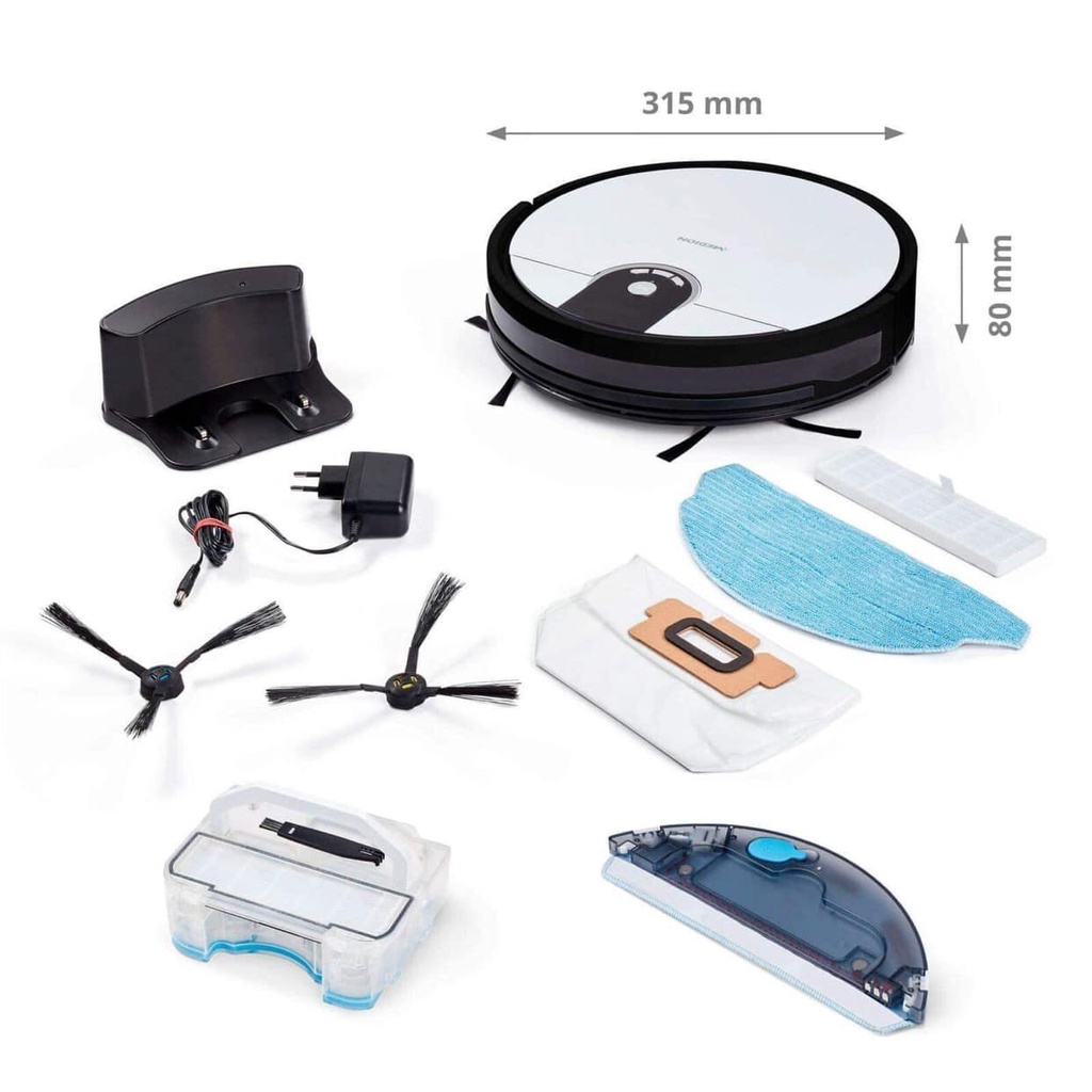 Phụ kiện thay thế chính hãng của robot lau hút Medion MD20011 (S20 SW) - HÀNG ĐỨC GIÁ TỐT