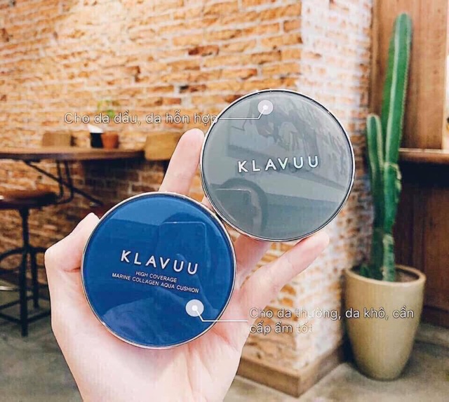 Phấn Nước Ngọc Trai - Klavuu Urban Pearlsation High Coverage Tension Cushion