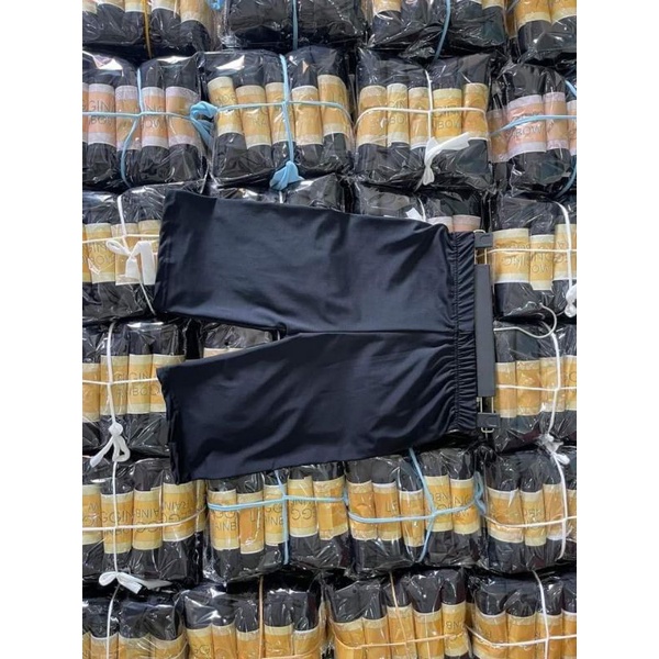 Quần legging ngố, quần thun lửng cuộc vàng