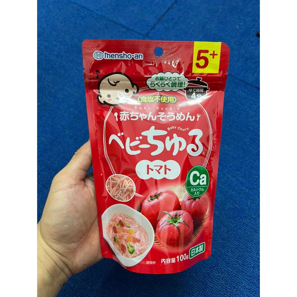 Mì Somen rau củ tách muối CHURU BABY cho bé ăn dặm từ 5 tháng 100gram