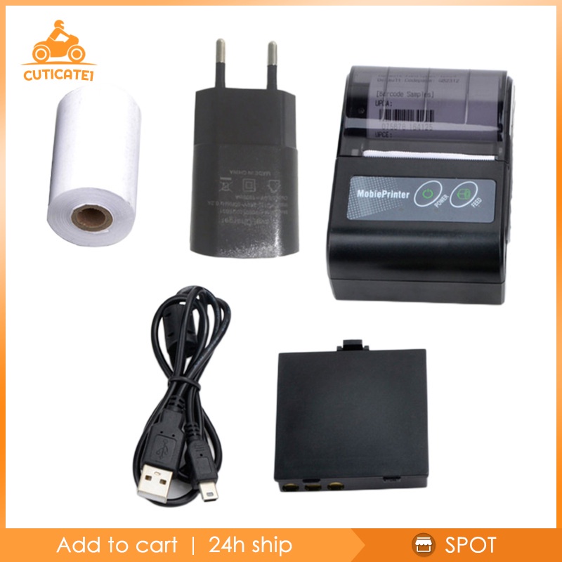 Máy In Nhiệt Mini Bluetooth Di Động Cuticate1 Phích Cắm Eu Cho Pc | BigBuy360 - bigbuy360.vn