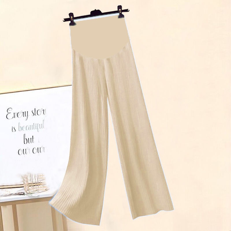Mom&Kids Ready Stock Quần Thể Thao Ống Rộng Mỏng Vừa Vặn Hợp Thời Trang Cho Phụ Nữ Mang Thai Seluar Mengandung