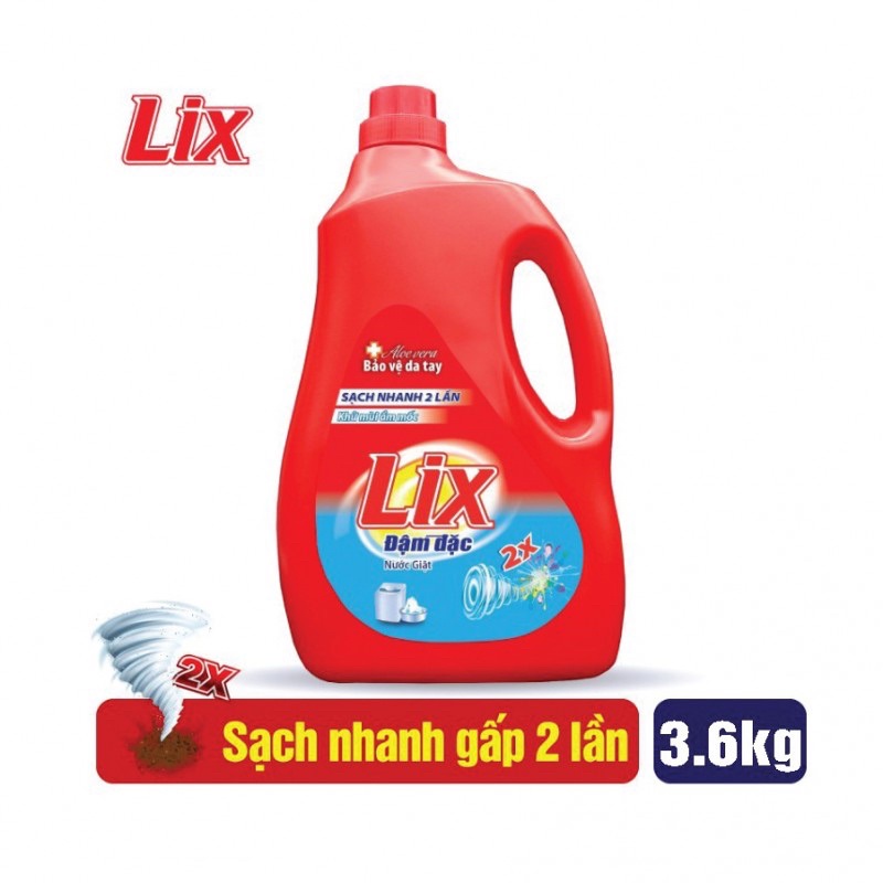 NƯỚC GIẶT LIX 3,6 kg