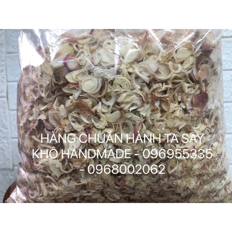 [HÀNG CHUẨN] HÀNH TA SẤY KHÔ NGUYÊN CHẤT 100% - 100G - 500G