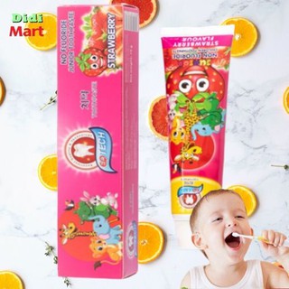 Kem đánh răng trẻ em Hàn Quốc DẠNG GEL EQ TECH JUNIOR Strawberry (75G)