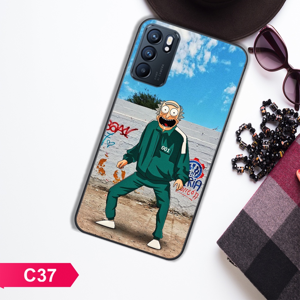 [HOT] ỐP LƯNG ĐIỆN THOẠI OPPO RENO 6 5G -RENO 6Z 5G MẪU SQUID GAME CỰC HOT 2021