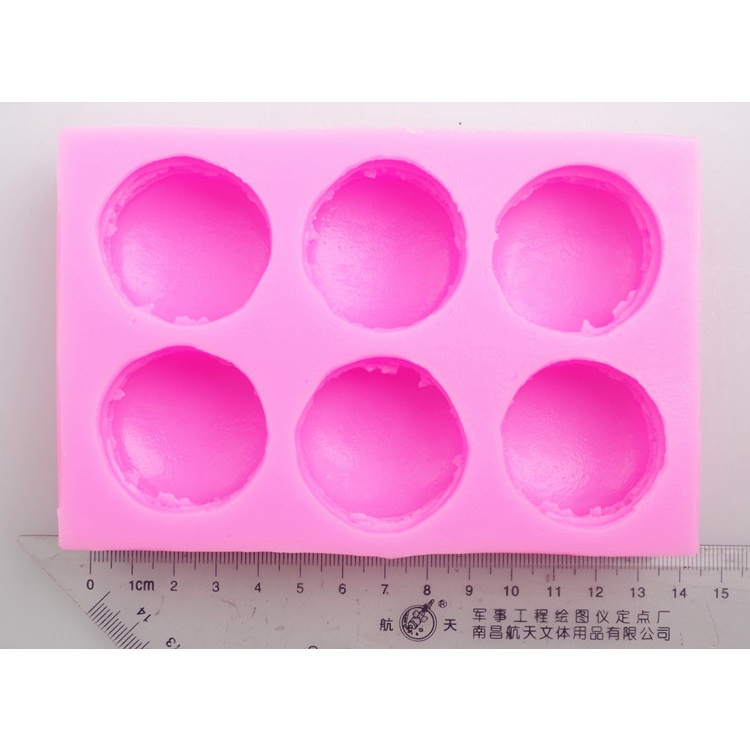 Khuôn silicon bánh Macaron  làm bánh rau câu 4D