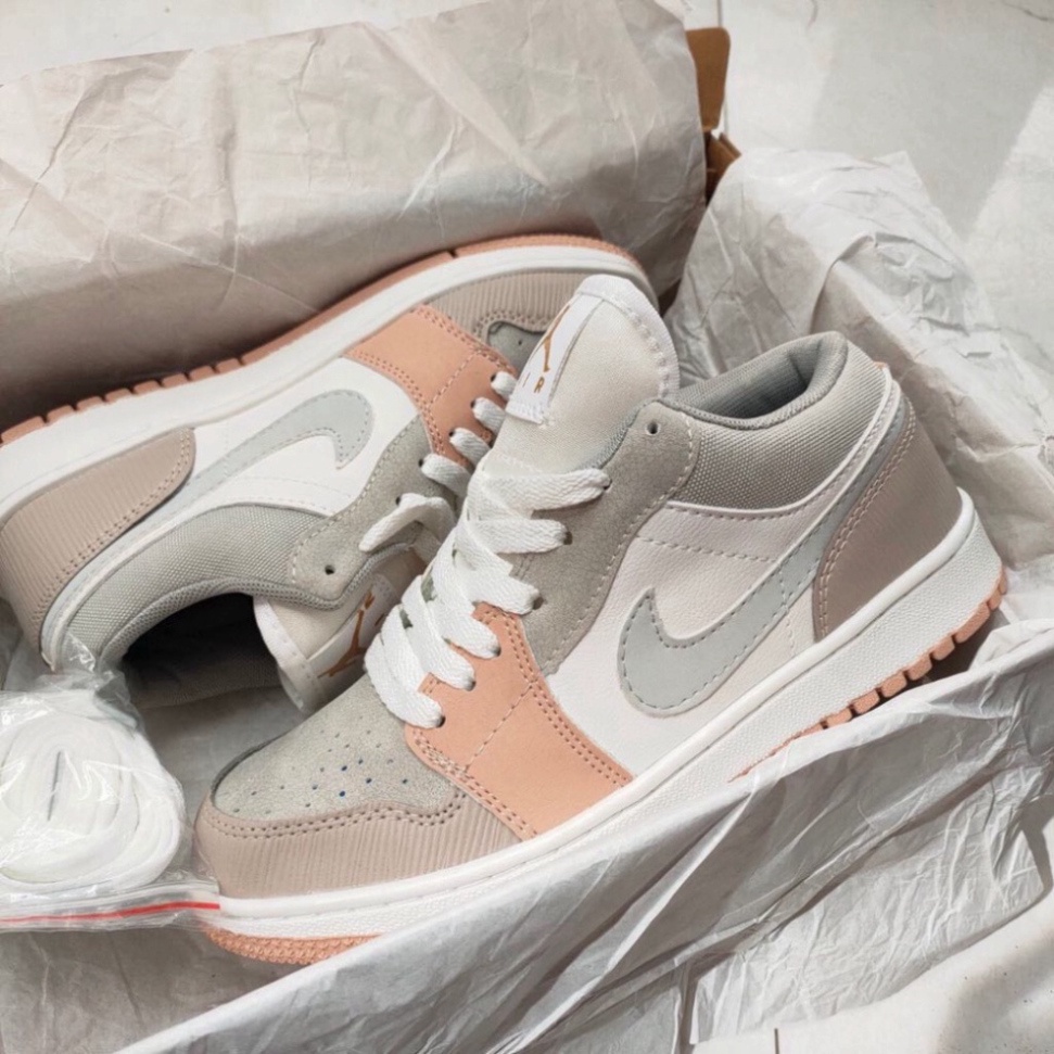 Giày thể thao Air Jodan Milan cổ thấp, Giày sneaker JD thấp cổ nam nữ cực hot Full Box Bill