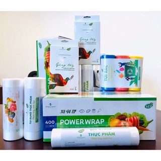 (100 chiếc) Túi đựng thực phẩm tự huỷ sinh học Green Eco