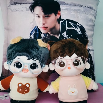 Áo sweater họa tiết xinh xắn cho bé doll 20cm