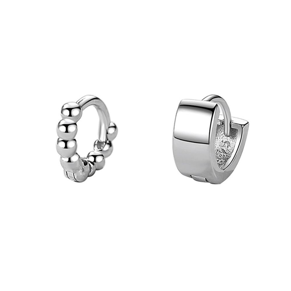 Khuyên tai dạng vòng hình học phong cách Hàn Quốc thanh lịch cho nữ