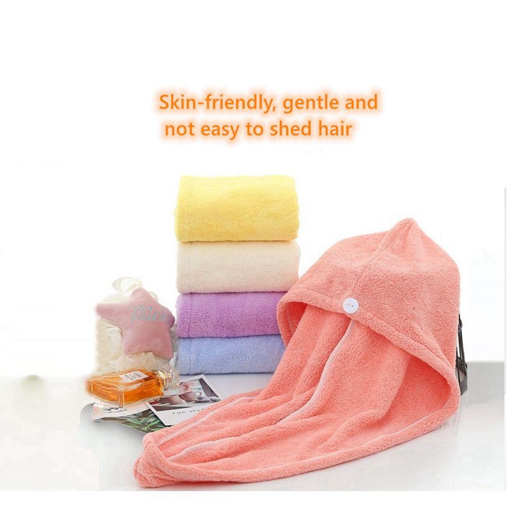 Mũ Trùm Tóc Bằng Vải Vi Sợi Nhanh Khô Hình Tam Giác Màu Ngà Thời Trang Cho Nữ