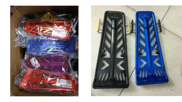 BAGA Nhôm đủ màu màu gắn EXCITER 150 cực đẹp hàng cao cấp