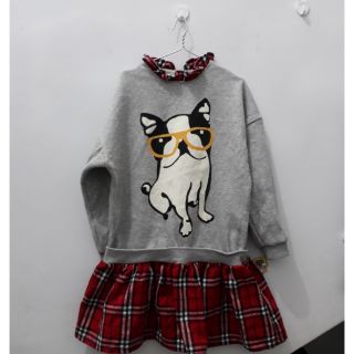 Đầm thu đông cho bé từ 28kg xuống
