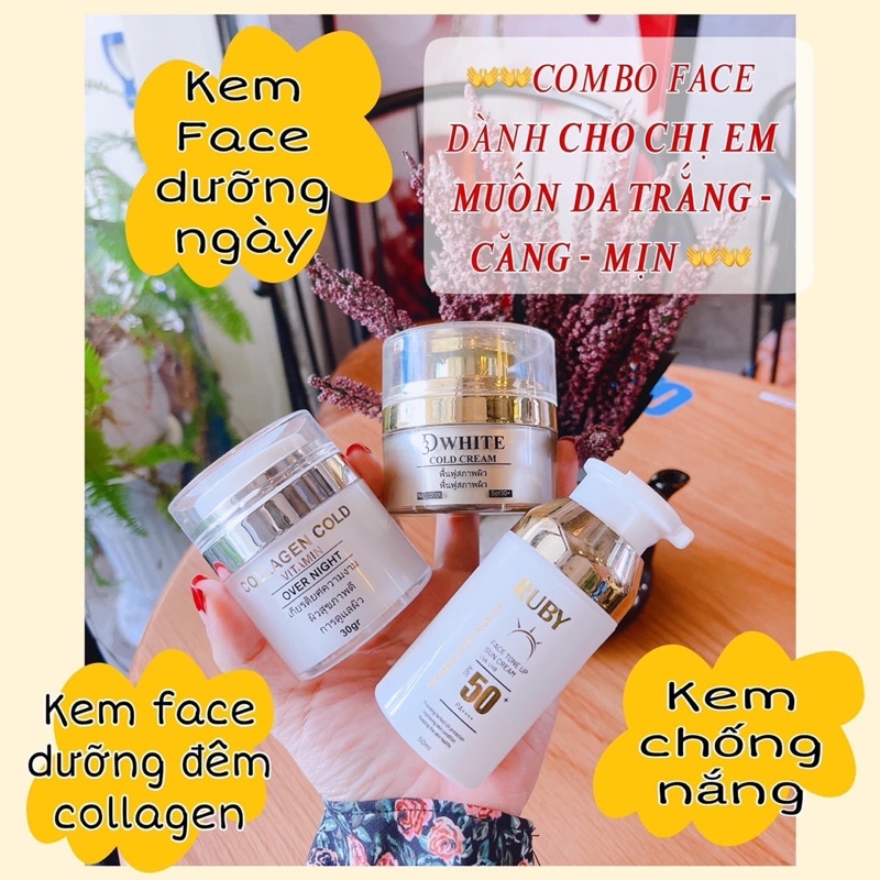 COMBO FACE RUBY NGÀY VÀ ĐÊM