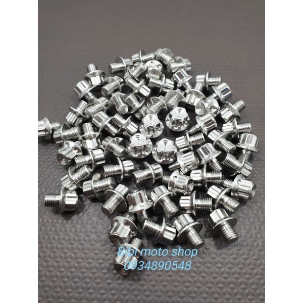 Ốc chân kiếng inox 304 không gỉ có nhiều mẫu gắn các dòng xe máy