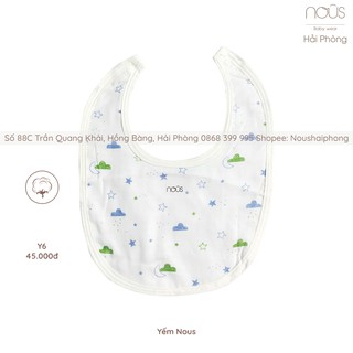 Yếm Hình Mây Trăng Xanh Nous