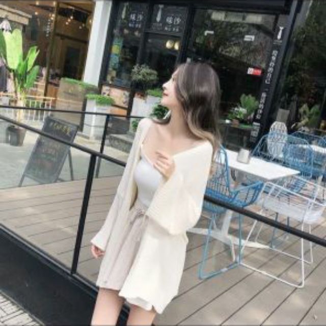 Áo khoác cardigan mỏng dáng dài hot hit [ Ảnh thật | WebRaoVat - webraovat.net.vn