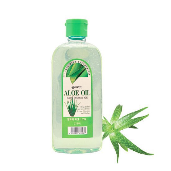 Tinh Dầu Mira Aloe Body Essence Oil Nha Đam Dưỡng Da 275ml