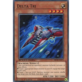 [ Zare Yugioh ] Lá bài thẻ bài SBCB -EN073 - Delta Tri
