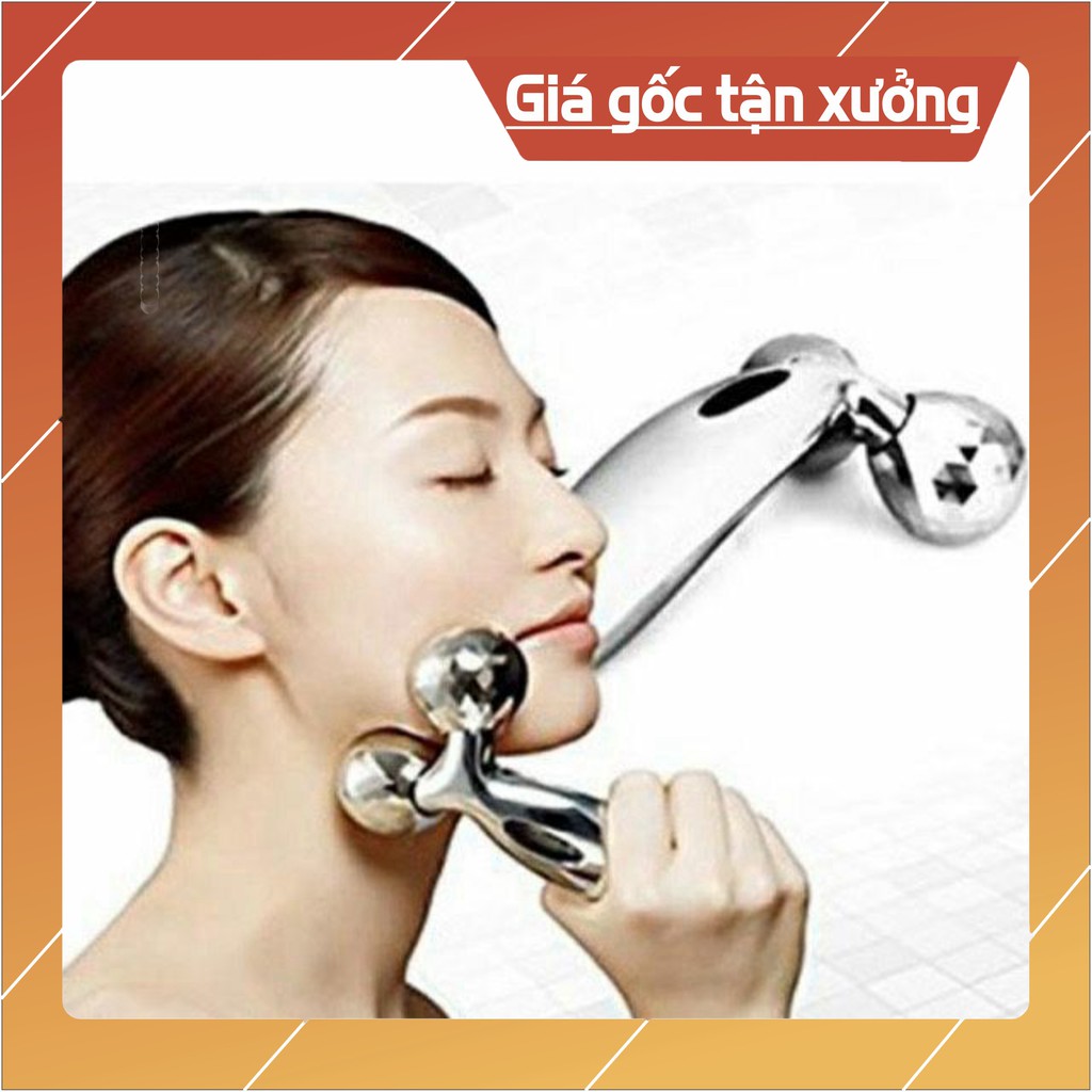 {Giá sỉ} Cây lăn Massage Mặt và toàn Thân 3D