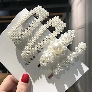 Set 4 kẹp tóc ngọc trai siêu sang chảnh - DMA store