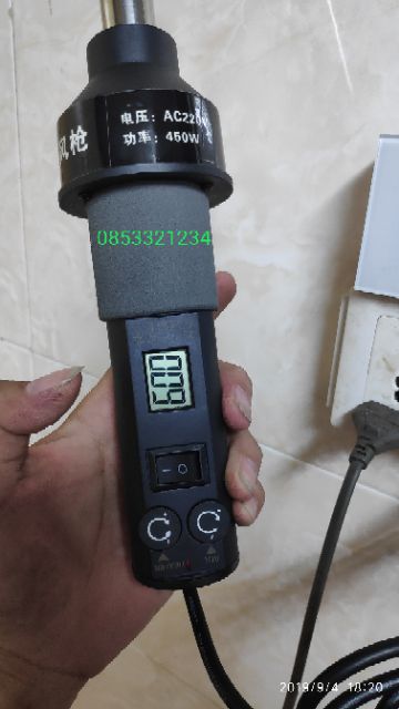 Máy khò cầm tay model 8018.