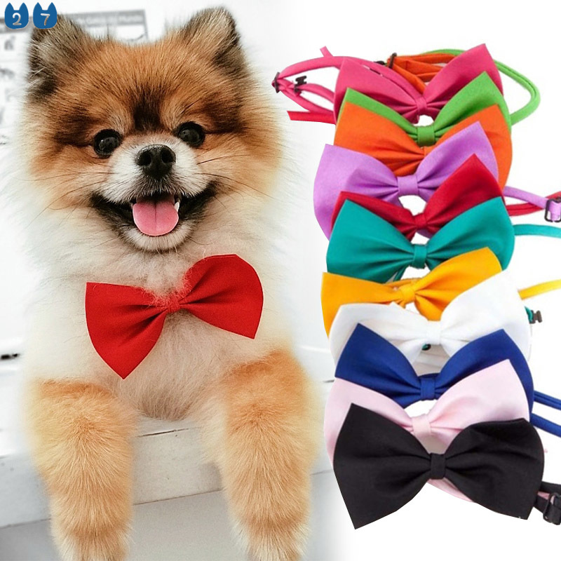 Vòng cổ thắt nơ có thể điều chỉnh dành cho thú cưng
