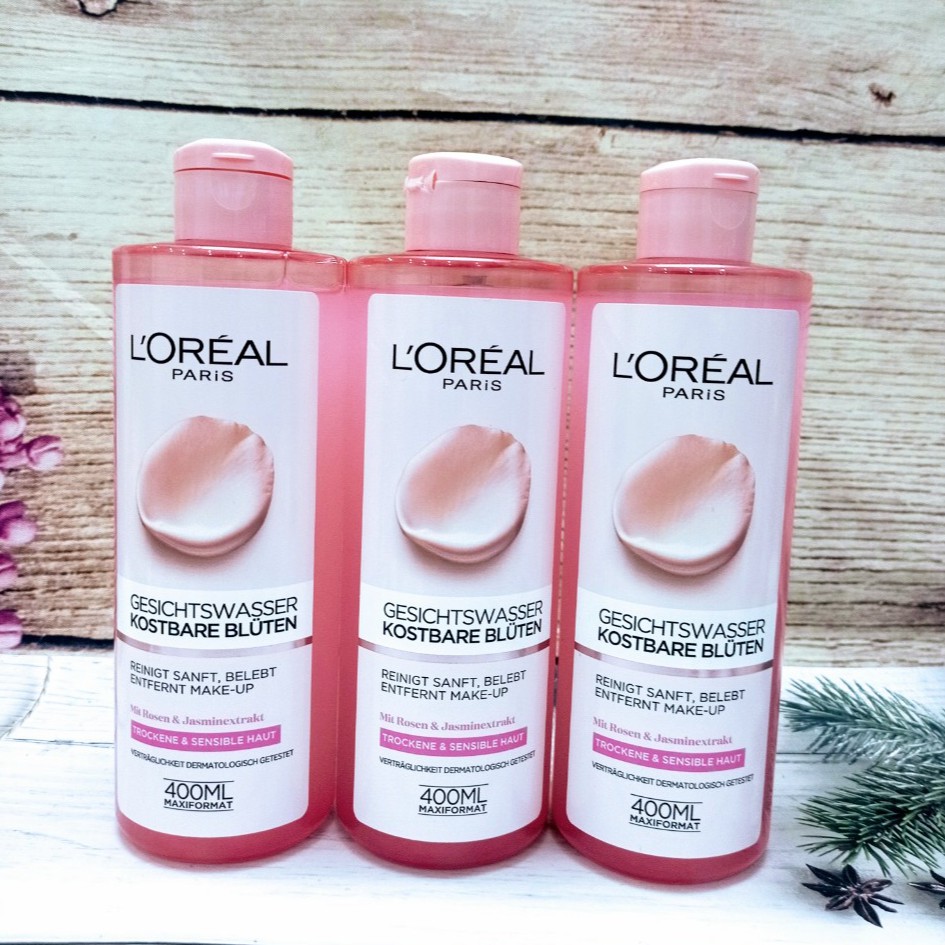 Nước hoa hồng Loreal 400ml.