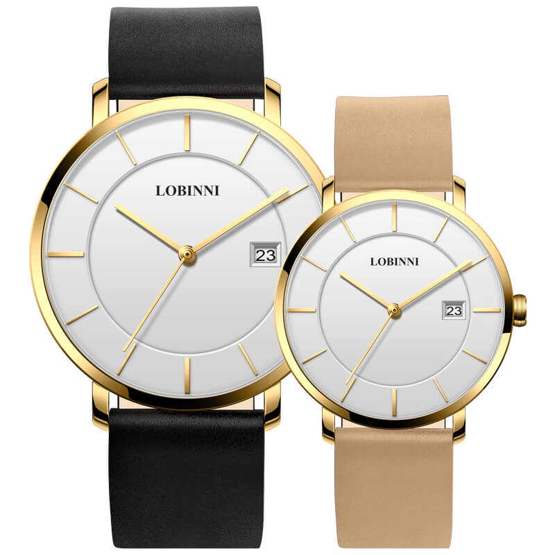 Đồng hồ đôi chính hãng LOBINNI L3033-19