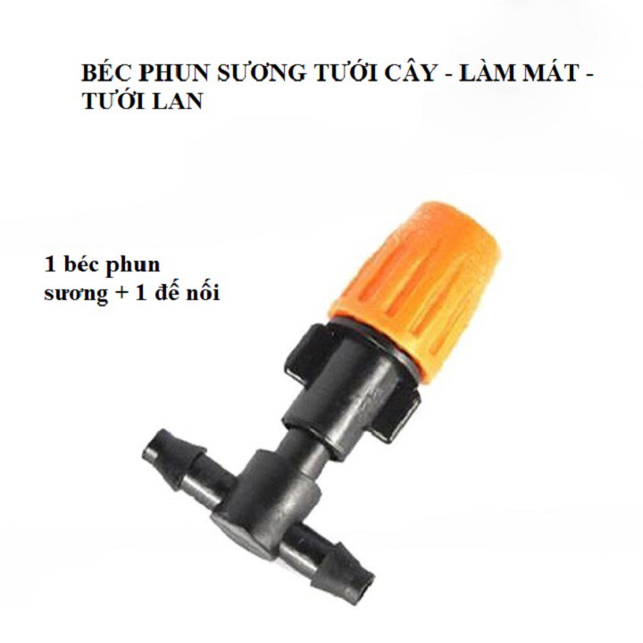 Béc phun sương 1 hướng kèm nối T nhanh chữ 8mm