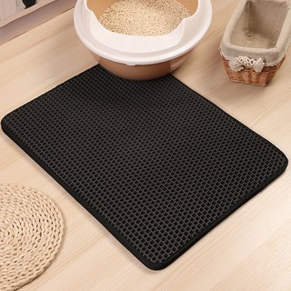 Thảm Lót Khay Vệ Sinh Cho Mèo (Size Lớn) - Chống Văng Cát Hiệu Quả