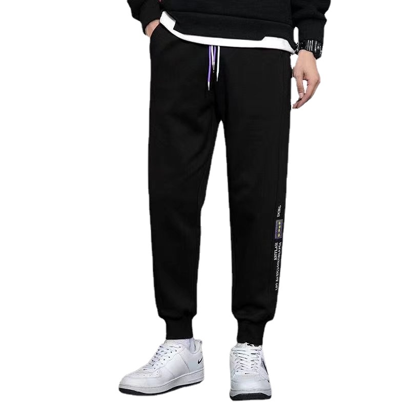 Quần Dài Lưng Thun Ống Rộng Oversize Thời Trang Nhật Bản Chất Lượng Cao Cho Nam Size M-3XL