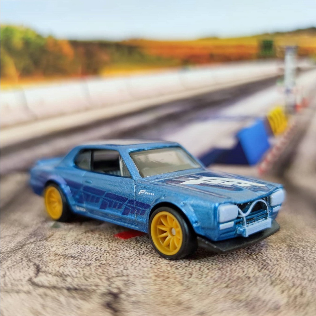 (Premium bánh cao su) Xe mô hình Hot Wheels 1/64 RETRO ENTERTAINMENT FORZA HORIZON 4 NISSAN SKYLINE 